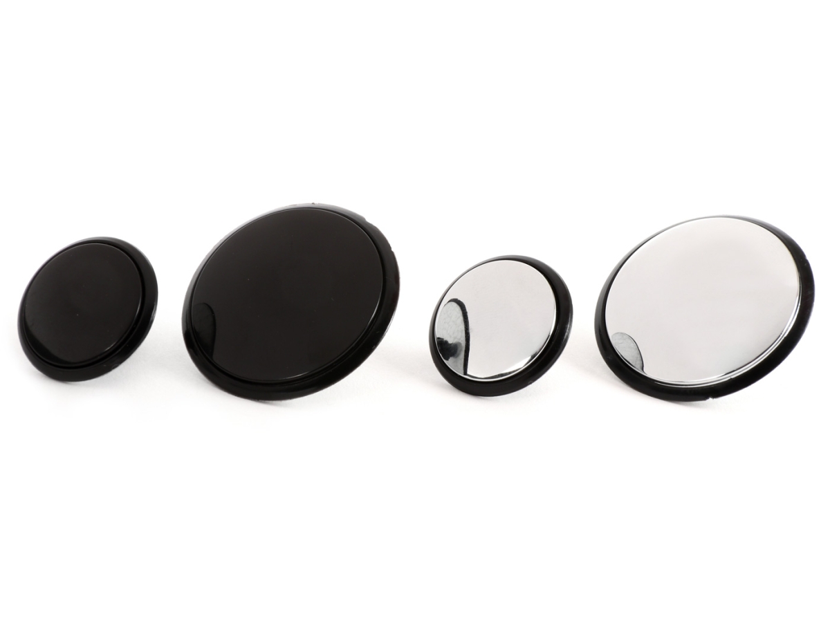 Abdeckkappe-Set Spiegelloch - Blindstopfen - Antennenloch - Bohrung - Abdeckung 