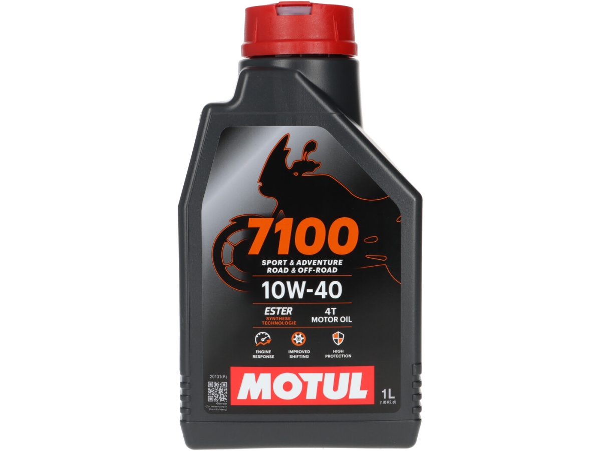 Öl - Motoröl -MOTUL 7100- 4-Takt SAE 10W-40 vollsynthetisch (Jaso MA2)- 1000ml -