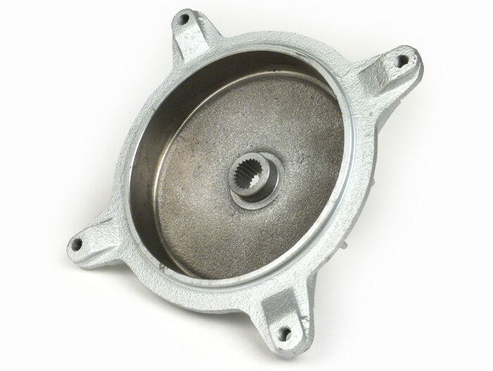 Front brake hub 9 inch -FA ITALIA- Vespa V50 R (V5A1T, 752189-), V50 Special (V5A2T, - 1971), V50 Special Elestart (V5A3T, - 1971)