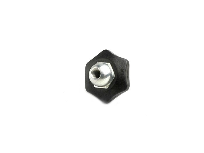 Dado per il bloccaggio del tappo del serbatoio - dado zigrinato - VESPA - V50, V90, SS50, SS90, PV125, ET3, VNA, Super, GL150 (VLA1T), GT125 (VNL2T), GTR125 (VNL2T), TS125 (VNL3T), Sprint150 (VLB1T), Rally180 (VSD1T), Rally200 (VSE1T), SS180, PX, PK