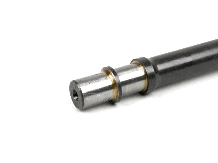 Gear cluster shaft -OEM QUALITY- Vespa GT125 (VNL1-2, -345000), Sprint (VNL1-2, -345000), TS125 (VNL3T), VLA, VLB - bearing seat: Ø=12mm, bushing: Ø=11.5mm, length: 120mm