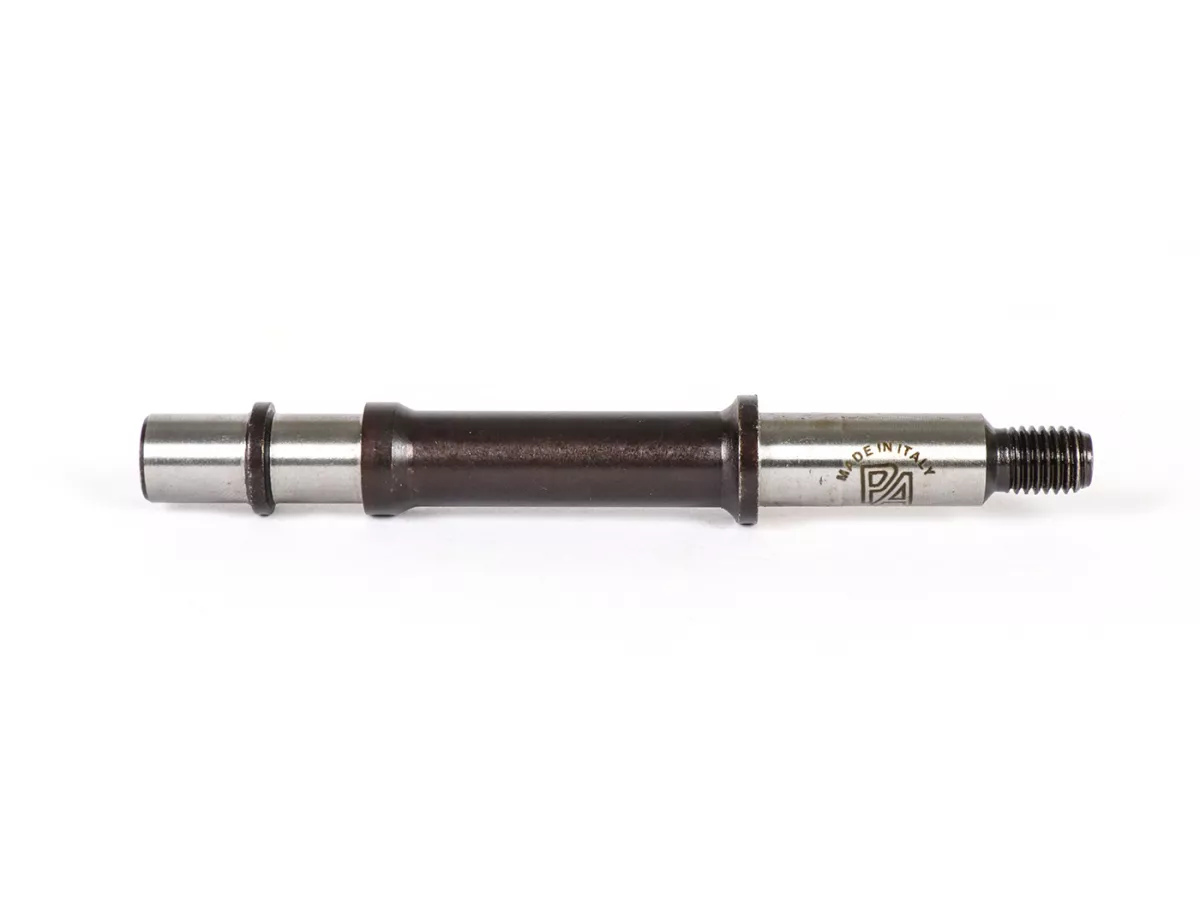 Gear cluster shaft -OEM QUALITY- Vespa VBA1T (-91002), VNB1T (Motor 62009-), VNB2T, VNB3T, VBB1T, Super125 (VNC1T) - bearing seat: Ø=12mm, bushing: Ø=11.5mm, length: 117mm
