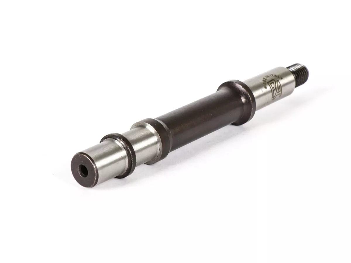 Gear cluster shaft -OEM QUALITY- Vespa VBA1T (-91002), VNB1T (Motor 62009-), VNB2T, VNB3T, VBB1T, Super125 (VNC1T) - bearing seat: Ø=12mm, bushing: Ø=11.5mm, length: 117mm