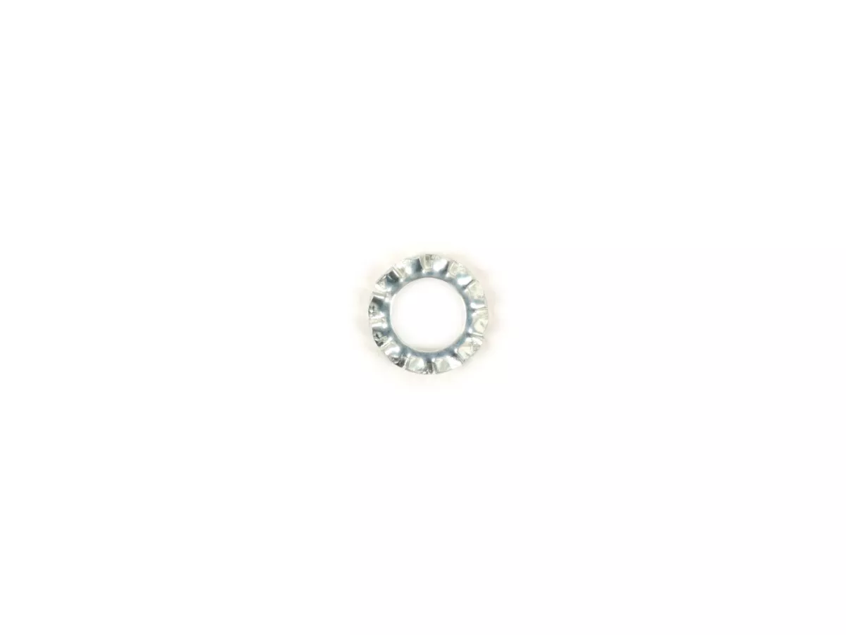 Serrated lock washer -DIN 6798- M6