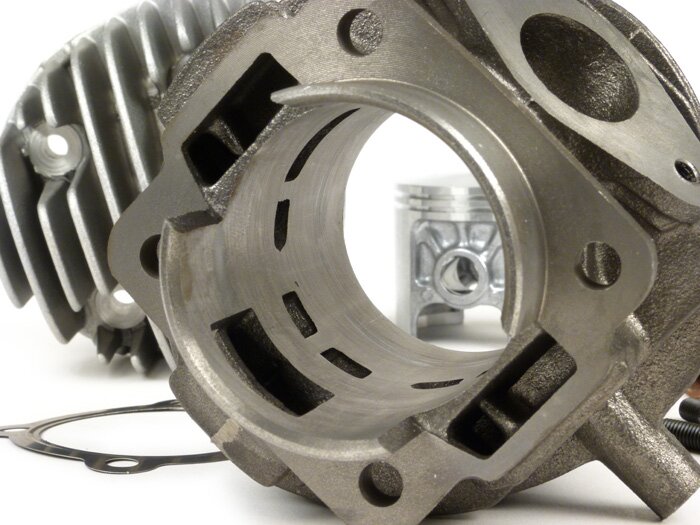 Cylinder -POLINI cast iron 102 cc- Vespa V50, PK50
