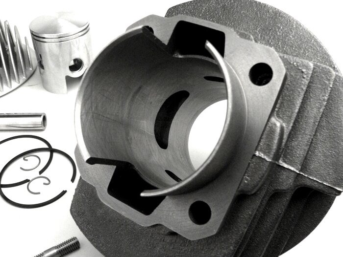 Cylinder -POLINI cast iron 133 cc- Vespa PV125, ET3 125, PK125