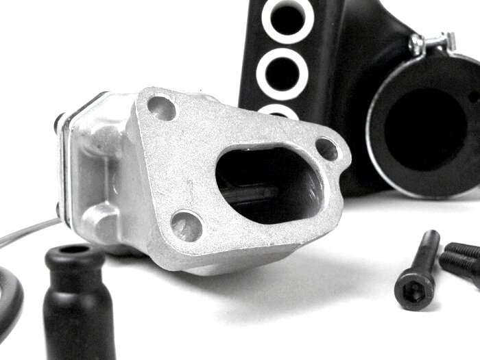Carburator kit -POLINI 2-stud, 24mm Dellorto PHBL, reed valve- Vespa PK XL