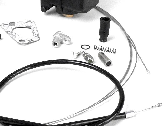 Carburator kit -POLINI 2-stud, 24mm Dellorto PHBL, reed valve- Vespa PK XL