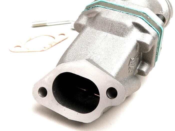 Inlaatspruitstuk - Membraan inlaatspruitstuk -POLINI 2-gaats membraan- Vespa V50, PV125 - Ø=19/19mm Dellorto SHB