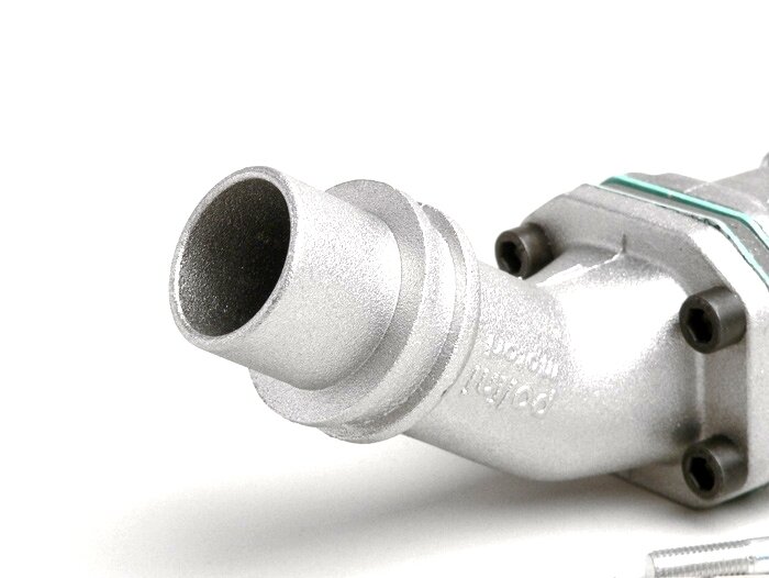 Intake manifold - for reed valve -POLINI 2-stud reed valve- Vespa V50, PV125 - CS=28.5mm (Dell'Orto PHBL24, Polini CP24 )