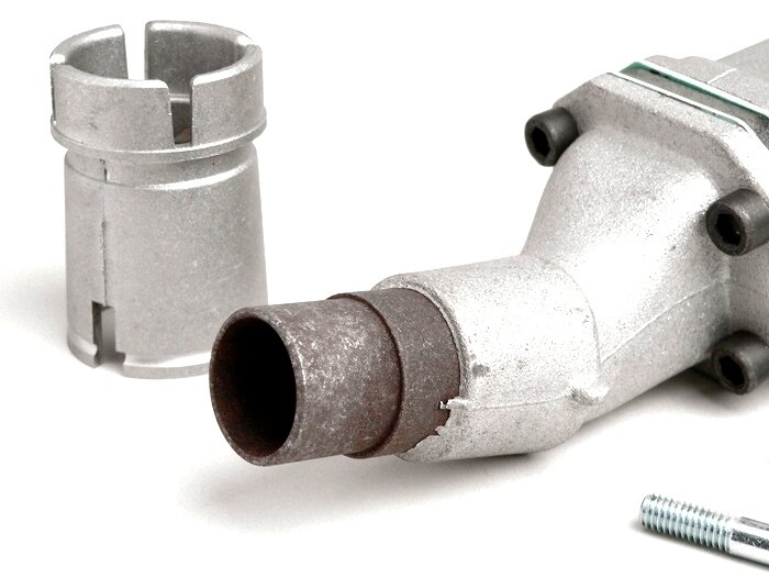 Intake manifold - for reed valve -POLINI 2-stud reed valve- Vespa PK S - Ø=19mm Dellorto SHB