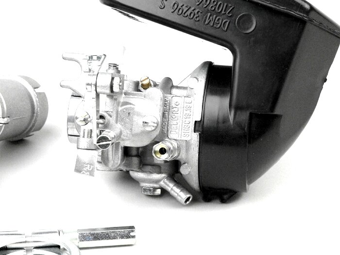 Kit carburador -POLINI 2 agujeros, 19mm Dellorto SHB, diafragma- Vespa PK S