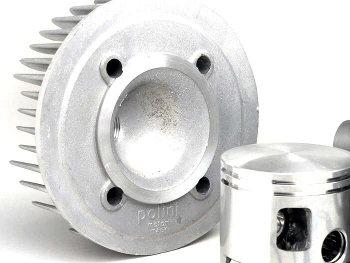 Cylinder -POLINI 177 cc 3 Ports cast iron- Vespa PX125-150, GTR125 (VNL2T), TS125 (VNL3T), Sprint150 Veloce (VLB1T 0150001-)