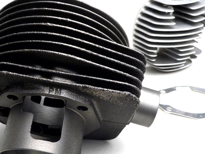 Cylinder -POLINI 177 cc 3 Ports cast iron- Vespa PX125-150, GTR125 (VNL2T), TS125 (VNL3T), Sprint150 Veloce (VLB1T 0150001-)