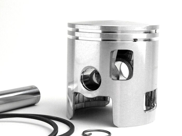 Piston -POLINI cast iron- Vespa 177cc - Vespa PX125, PX150, Cosa125, Cosa150, GTR, TS125, Sprint Veloce - 63.8mm