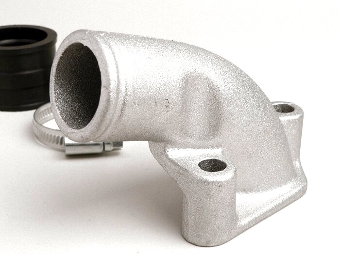 Inloppsgrenrör -POLINI roterande ventil- Vespa PX80, PX125, PX150, PX200, Sprint, Rally180 (VSD1T), Rally200 (VSE1T) - AW=Ø34mm (förgasare Ø28-30mm - PHBH, VHSH, PWK28, TMX30, Smartcarb 26-28)