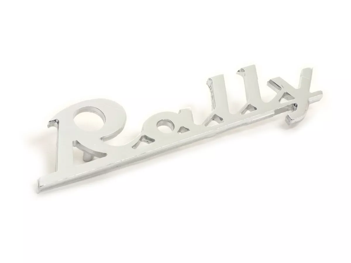 Badge legshield -OEM QUALITY- Vespa Rally - Vespa Rally180 (VSD1T) (since 1968), Rally200 (VSE1T) (till 1975)