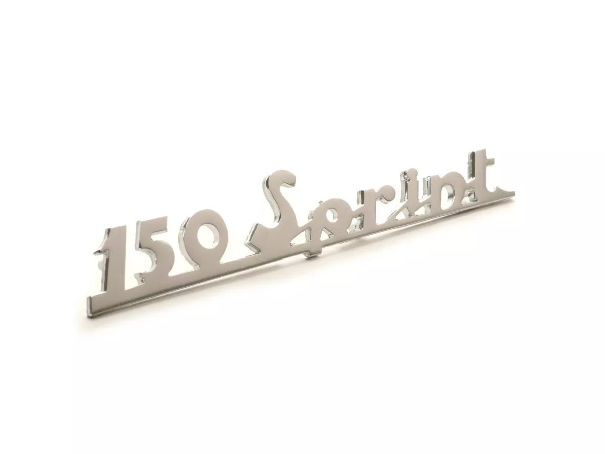 Badge de chassis arrière -QUALITÉ OEM- Vespa 150 Sprint - Vespa Sprint150 (depuis 1965)