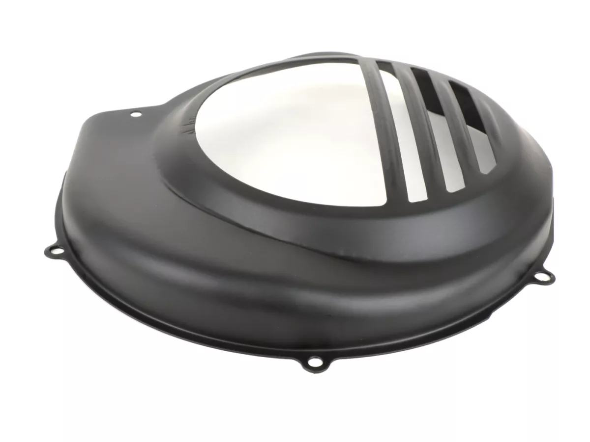 Flywheel cover -OEM QUALITY- Vespa PX80, PX125, PX150, PX200 - models with electric starter -black