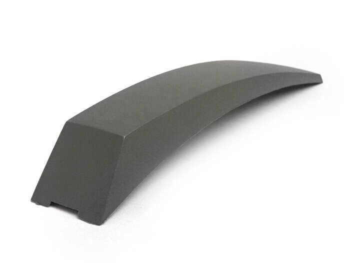 Nipplo parafango -QUALITÀ OEM- Vespa PX Lusso (dal 1984) - Plastica - Grigio opaco