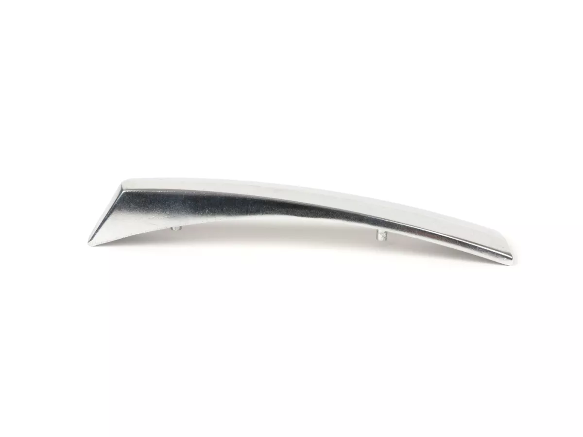 Mudguard crest -CIF- Vespa Rally200, TS125 (VNL3T), GT/GTR125 (127358-), Sprint (172651-), V50 Special - Aluminium glossy
