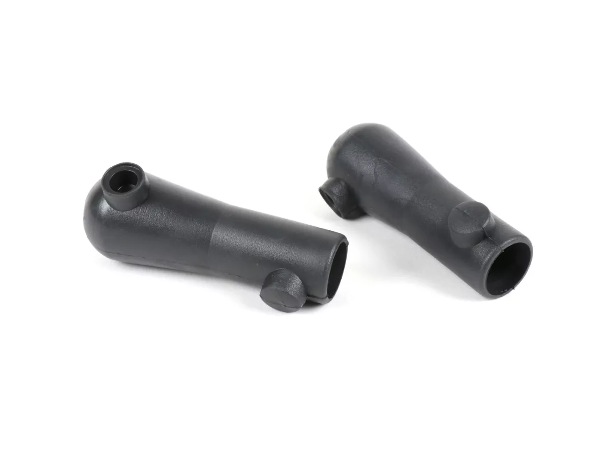 Ständerfüße -OEM QUALITÄT, Ø=20mm- Vespa Sprint150 (VLB1T), Rally180/200 (VSD1T/VSE1T), TS125 (VNL3T), GS160/GS4 (VSB1T), SS180 (VSC1T), GL150 (VLA1T), GT/GTR125 (VNL2T), Super, VNB3T-VNB6T, VBB1T (17451-), VBB2T - Schwarz