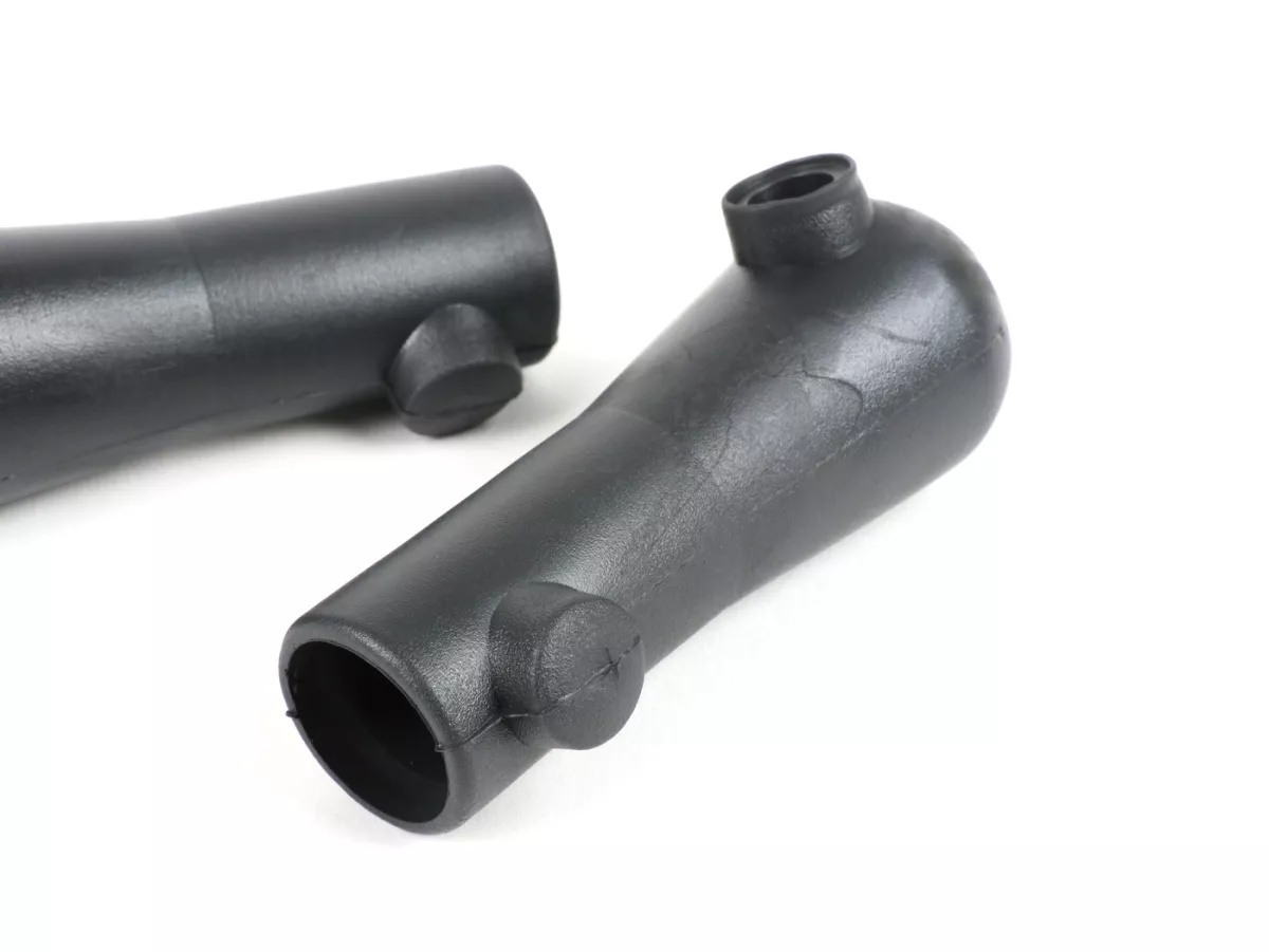 Ständerfüße -OEM QUALITÄT, Ø=20mm- Vespa Sprint150 (VLB1T), Rally180/200 (VSD1T/VSE1T), TS125 (VNL3T), GS160/GS4 (VSB1T), SS180 (VSC1T), GL150 (VLA1T), GT/GTR125 (VNL2T), Super, VNB3T-VNB6T, VBB1T (17451-), VBB2T - Schwarz