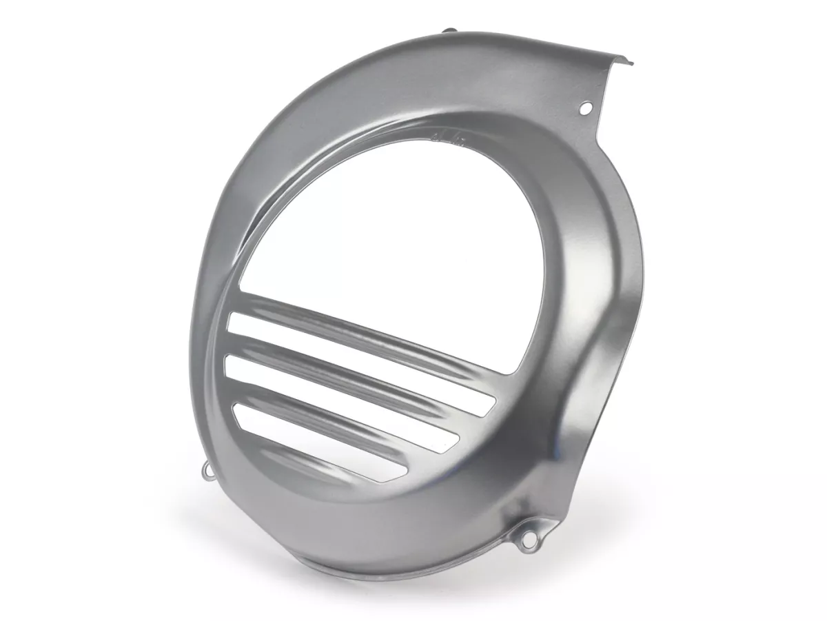 Cubre rueda ventilador -CALIDAD OEM- Vespa PX80, PX125, PX150, PX200 - modelos con arranque eléctrico - gris