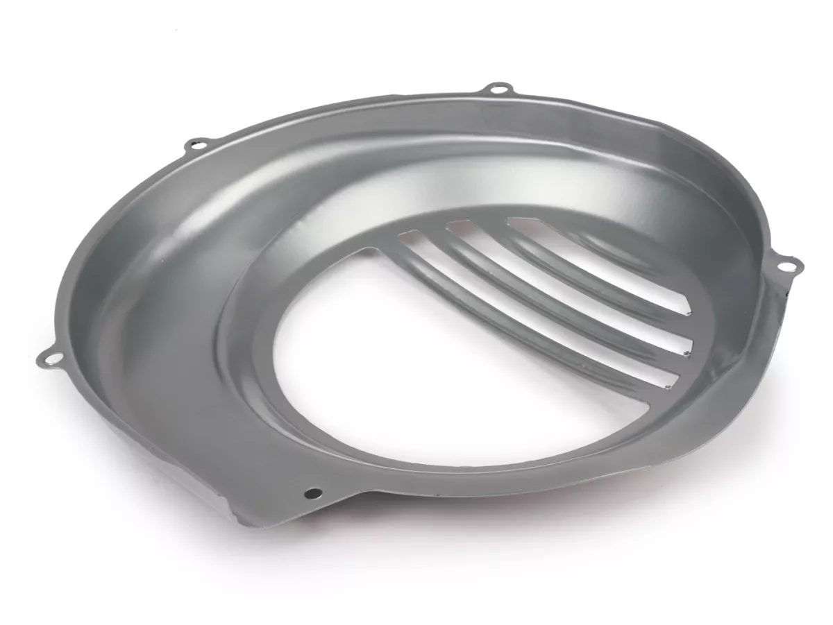 Cubre rueda ventilador -CALIDAD OEM- Vespa PX80, PX125, PX150, PX200 - modelos con arranque eléctrico - gris