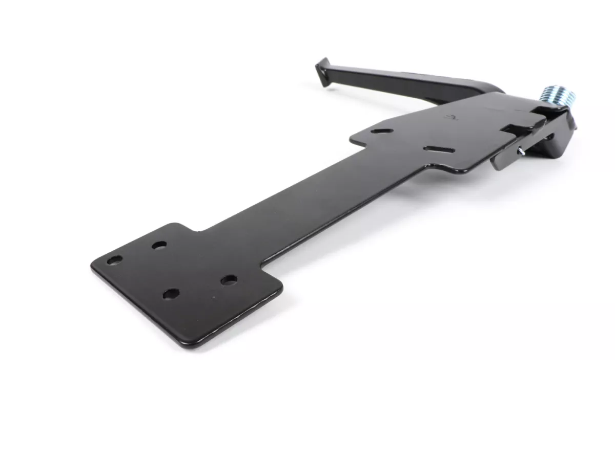 Caballete lateral -BUZZETTI- Vespa PX, T5 125cc, Rally, TS, Sprint, Sprint Veloce, GT, GTR, SS180, GS160 - Negro