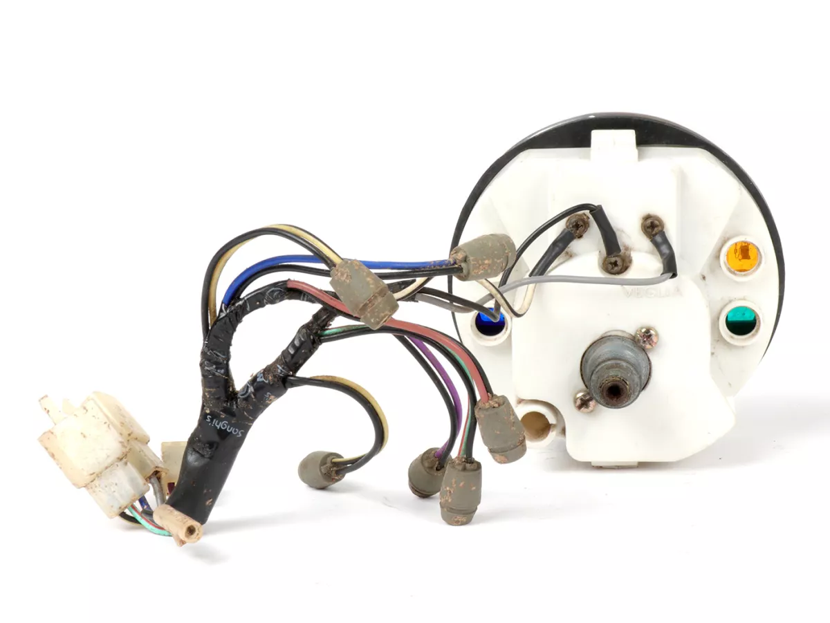 Snelheidsmeter -NOS- -LML- Vespa Ø=105mm - PX Lusso (1985 tot 2000), PK XL1 - 120km/h