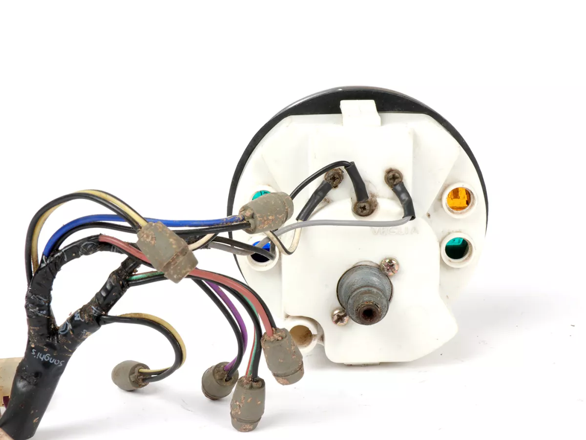 Snelheidsmeter -NOS- -LML- Vespa Ø=105mm - PX Lusso (1985 tot 2000), PK XL1 - 120km/h