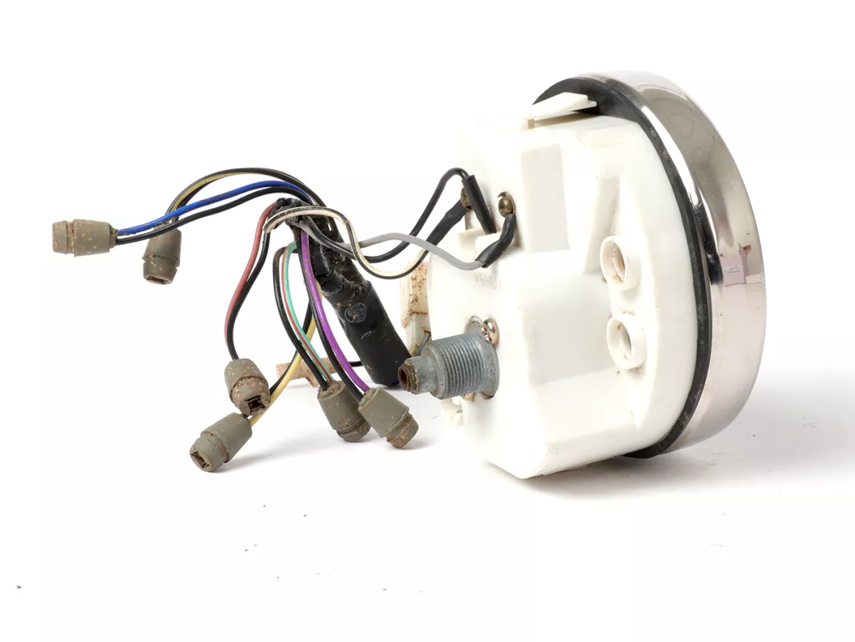 Snelheidsmeter -NOS- -LML- Vespa Ø=105mm - PX Lusso (1985 tot 2000), PK XL1 - 120km/h