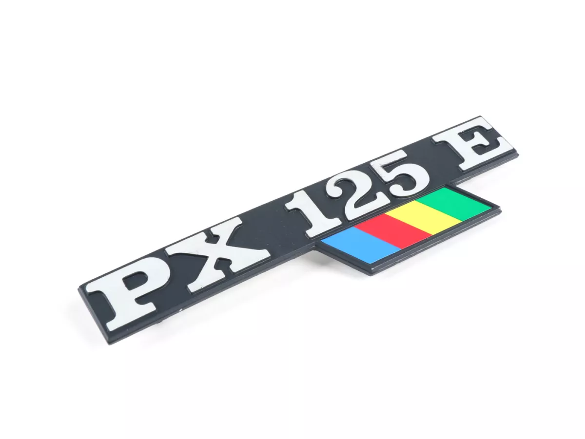 Belettering zijdeksel -VESPA- PX125 E Arcobaleno- Vespa PX125 (jaar 1984-1997)