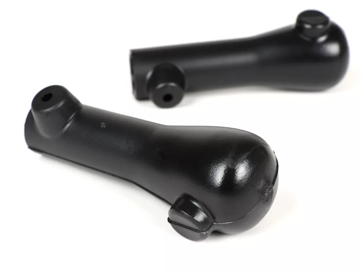 Piedini del cavalletto -QUALITÀ OEM, Ø= 18mm- Vespa VESPA 125 VNA1T a VNA2T, VNB2T, VBA1T, VBB1T - Nero