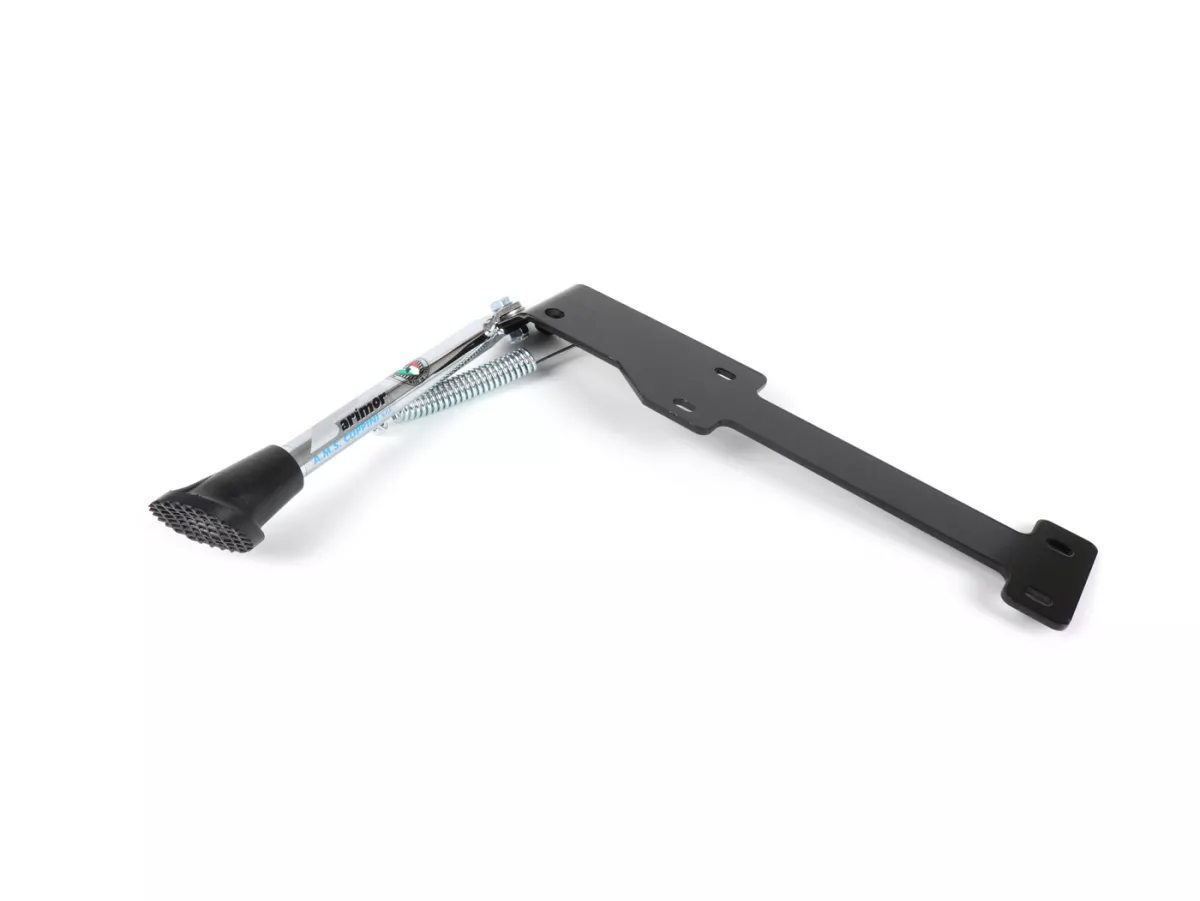 Side stand -AMS CUPPINI- Vespa PX, T5 125ccm, Rally, TS, Sprint, Sprint Veloce, GT, GTR, SS180, GS160 - chrome
