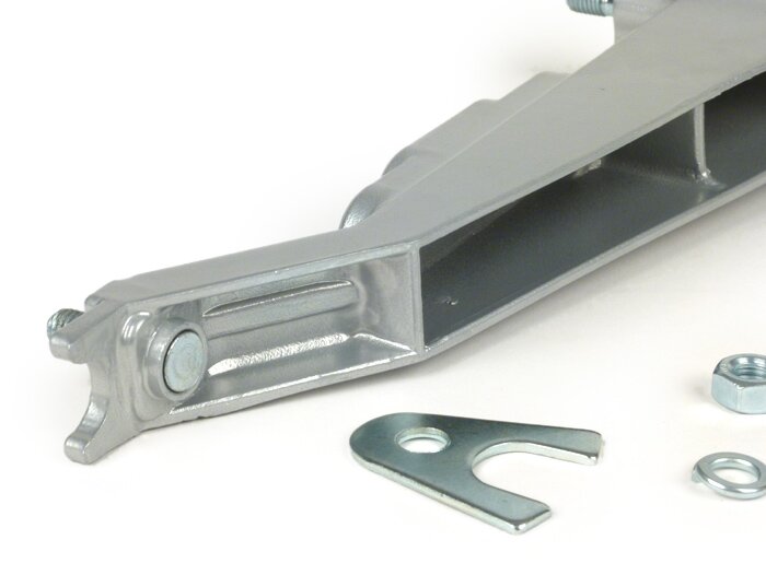 Porta ruota di scorta anteriore -QUALITA' OEM- Vespa 125-150 ccm Largeframe (fino al 1976, modelli con 10 pollici), V50 Special (V5A2T, - dal 1971), V50 Special Elestart (V5A3T - dal 1971)