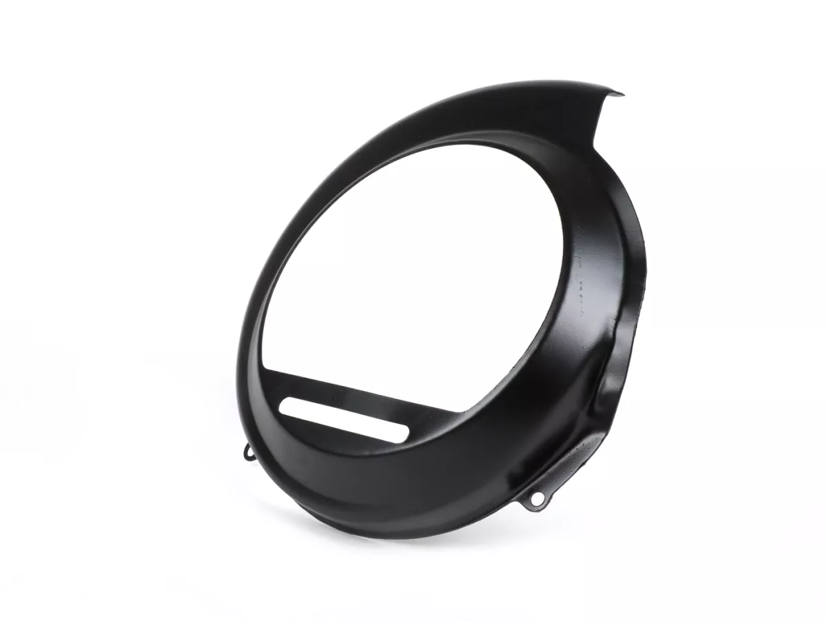 Fan wheel cover -OEM QUALITY- Vespa Sprint150 (VLB1T), GT125 (VNL2T), GTR125 (VNL2T), VNA, VBA,VBB, GL, T4, Super (VNC/VBC) - Black
