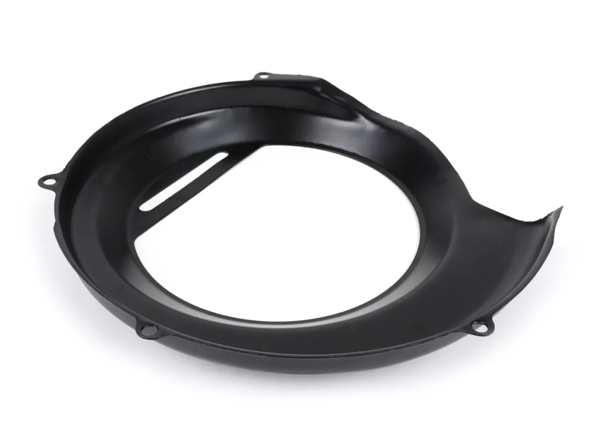Fan wheel cover -OEM QUALITY- Vespa Sprint150 (VLB1T), GT125 (VNL2T), GTR125 (VNL2T), VNA, VBA,VBB, GL, T4, Super (VNC/VBC) - Black