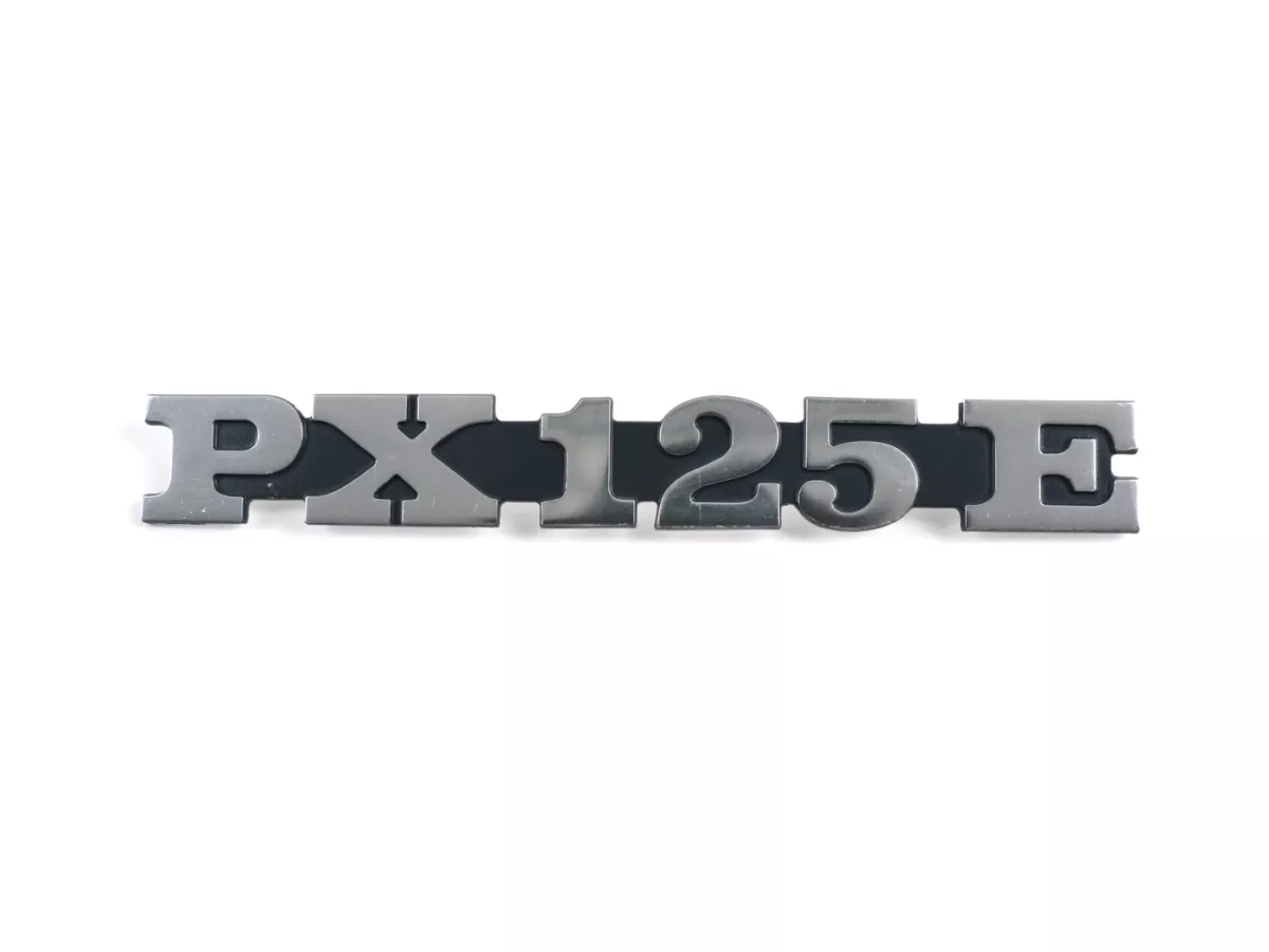 Badge side panel -VESPA- PX125 E- Vespa PX125 (1978-1983)