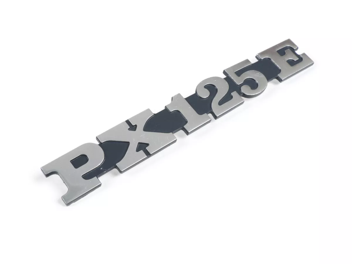 Badge side panel -VESPA- PX125 E- Vespa PX125 (1978-1983)