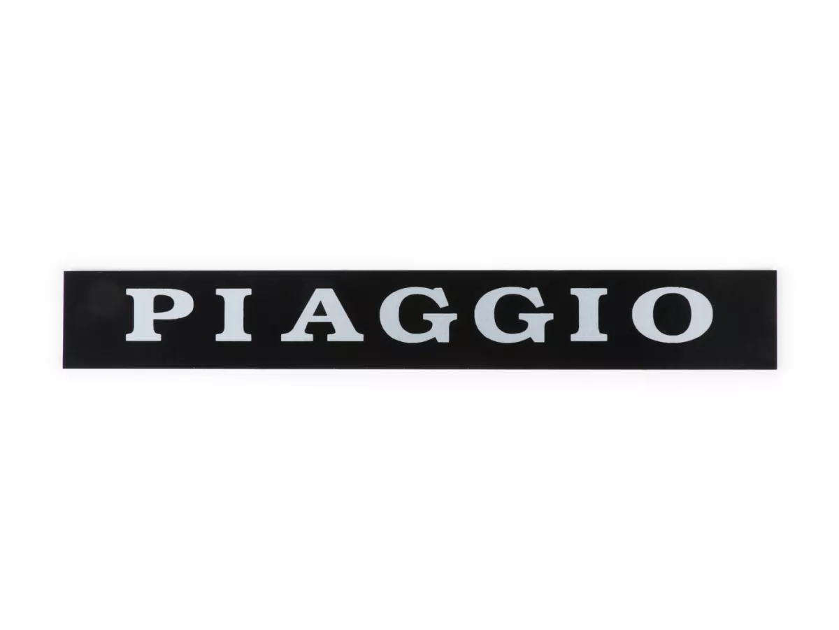 Schriftzug Sitzbank -OEM QUALITÄT- Vespa Piaggio - Vespa PX (Bj. 1977-1983)