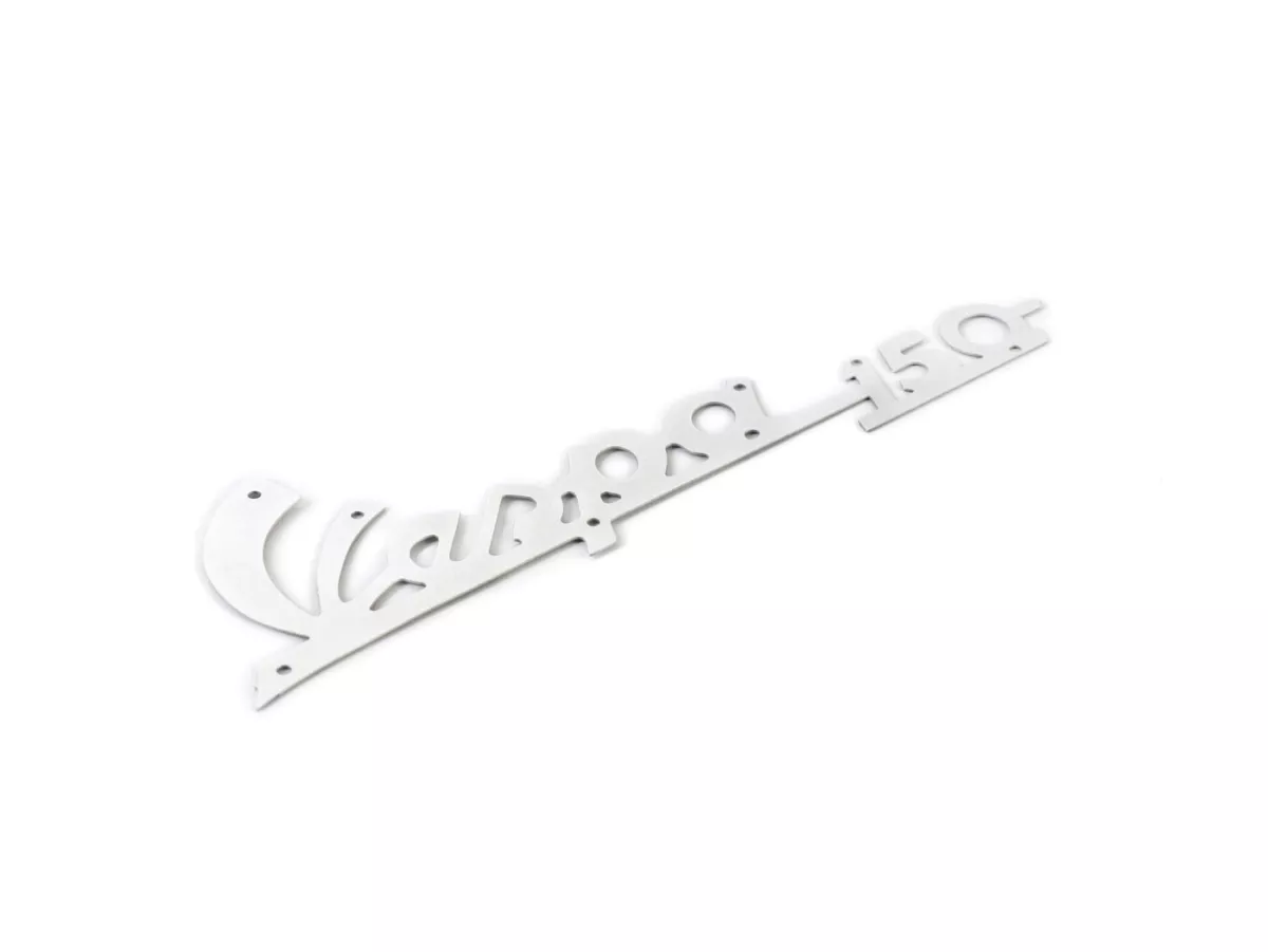 Kentekenplaat belettering -OEM KWALITEIT- Vespa 150 - Vespa 150 (VBA, vanaf 1959), Vespa 150 (VBB, vanaf 1961)