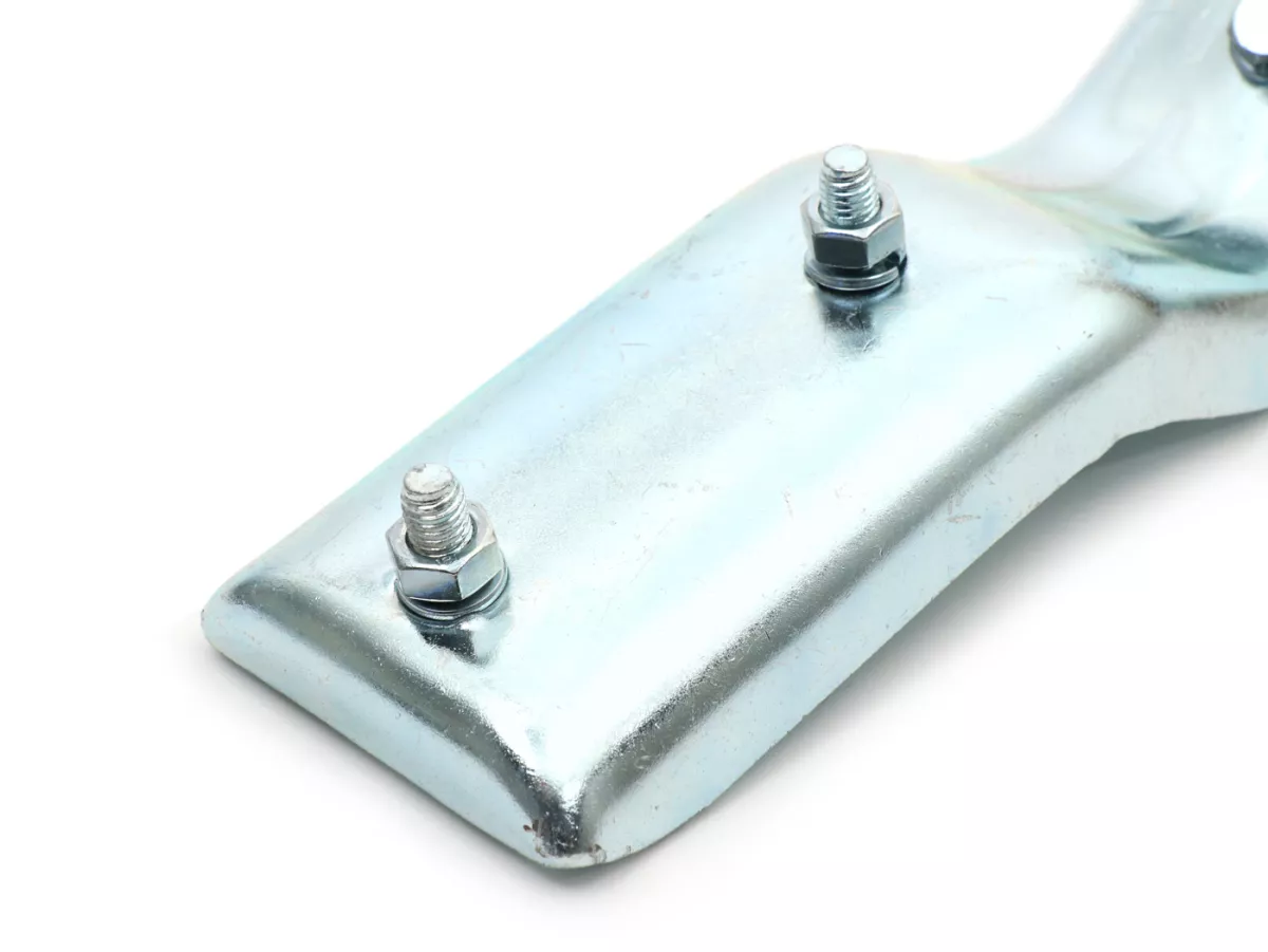 Spare wheel carrier front -AMS CUPPINI- Vespa 50 (with central 4 hole wheel rim)