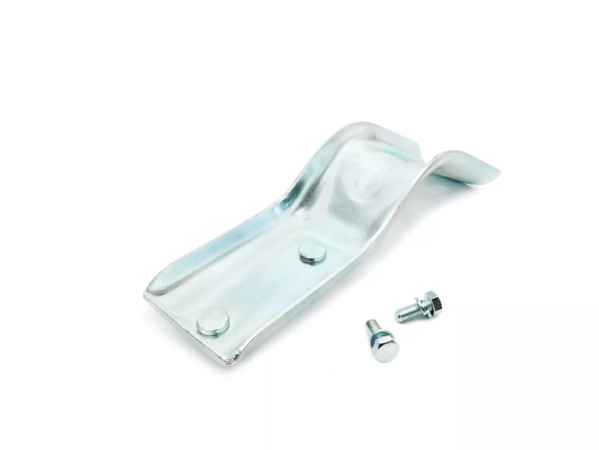Spare wheel carrier front -AMS CUPPINI- Vespa 50 (with central 4 hole wheel rim)