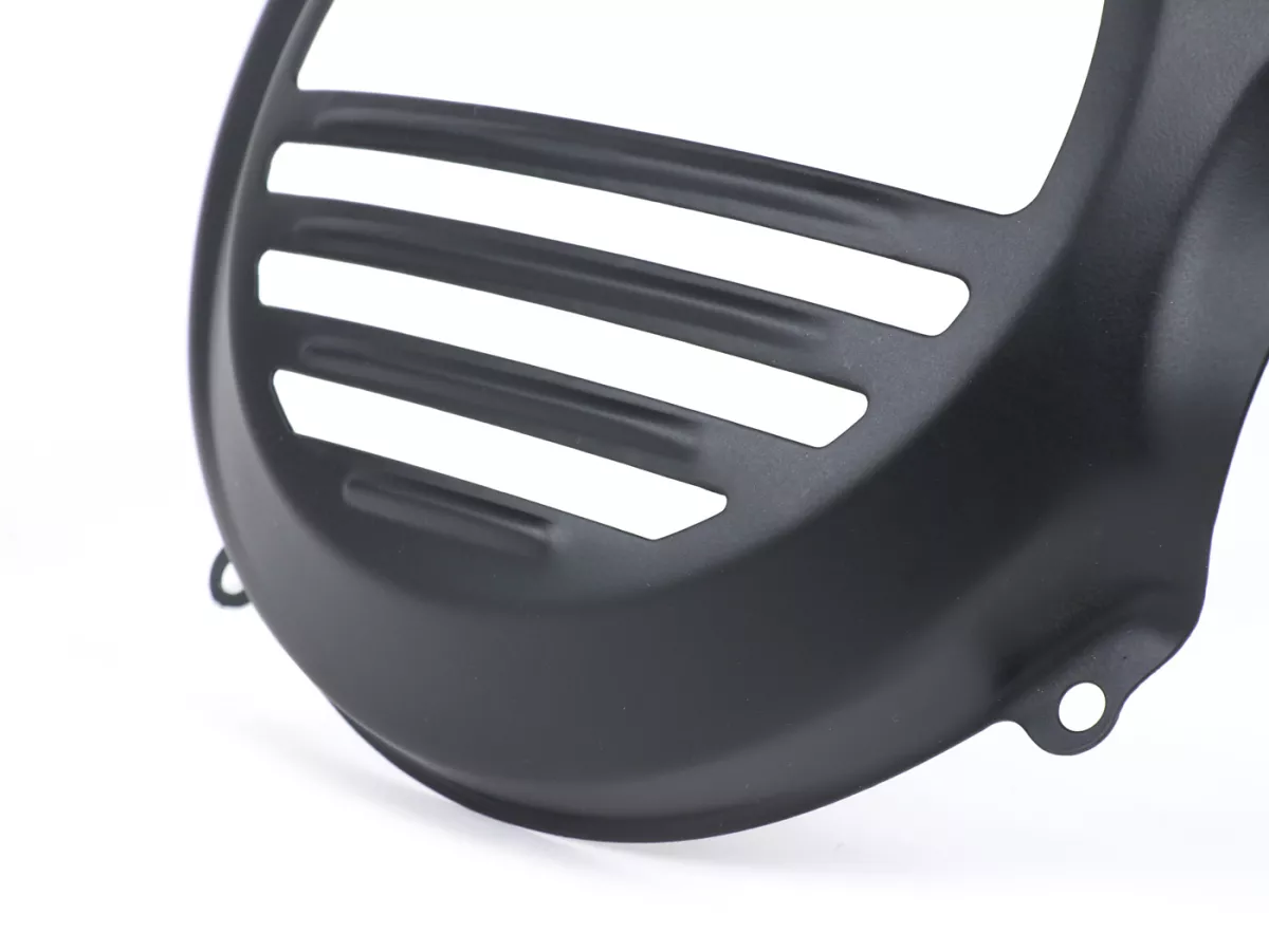 Lüfterradabdeckung -OEM QUALITÄT- Vespa PX80, PX125, PX150, PX200 - Modelle nur Kickstarter - schwarz