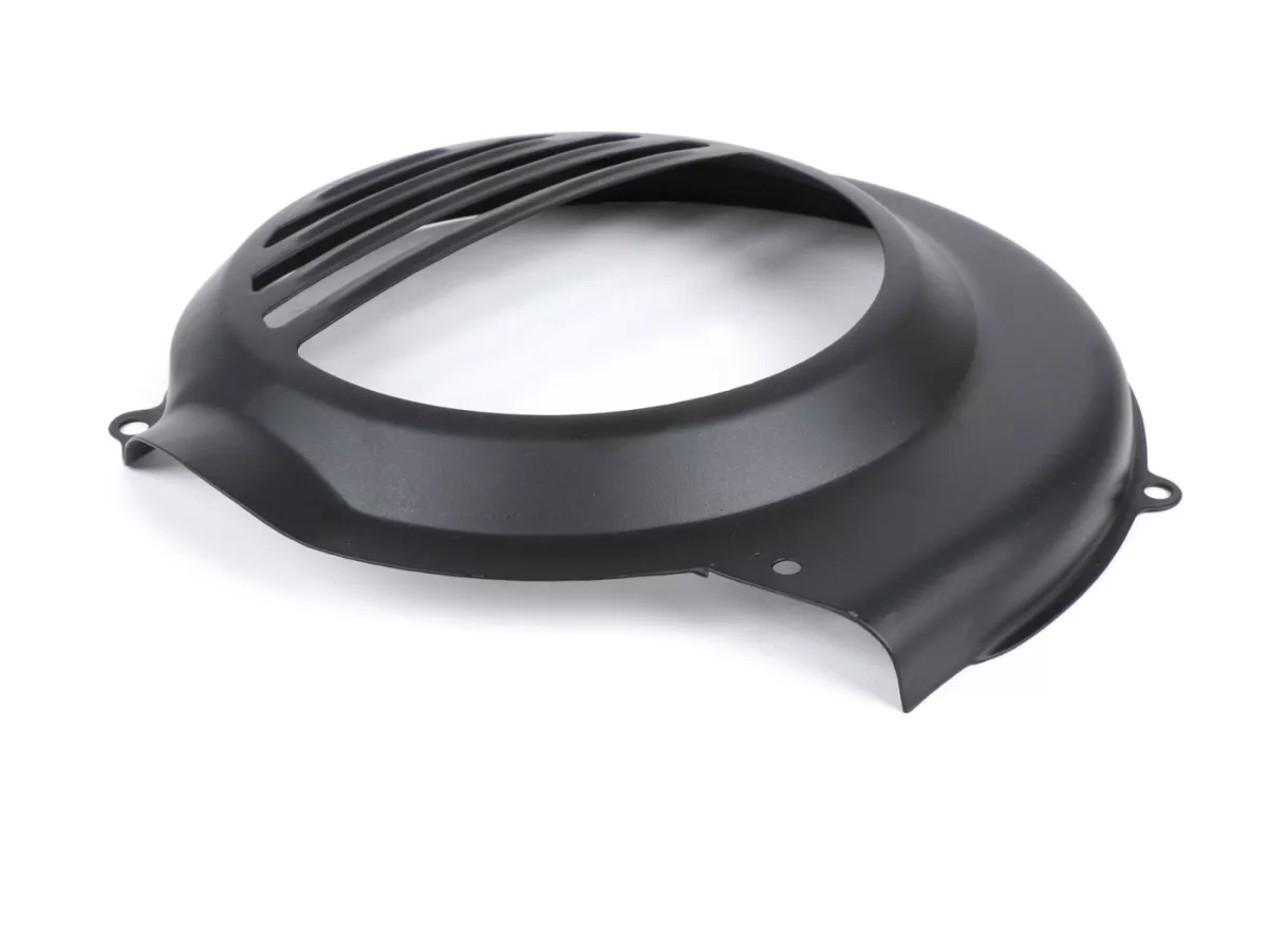 Lüfterradabdeckung -OEM QUALITÄT- Vespa PX80, PX125, PX150, PX200 - Modelle nur Kickstarter - schwarz