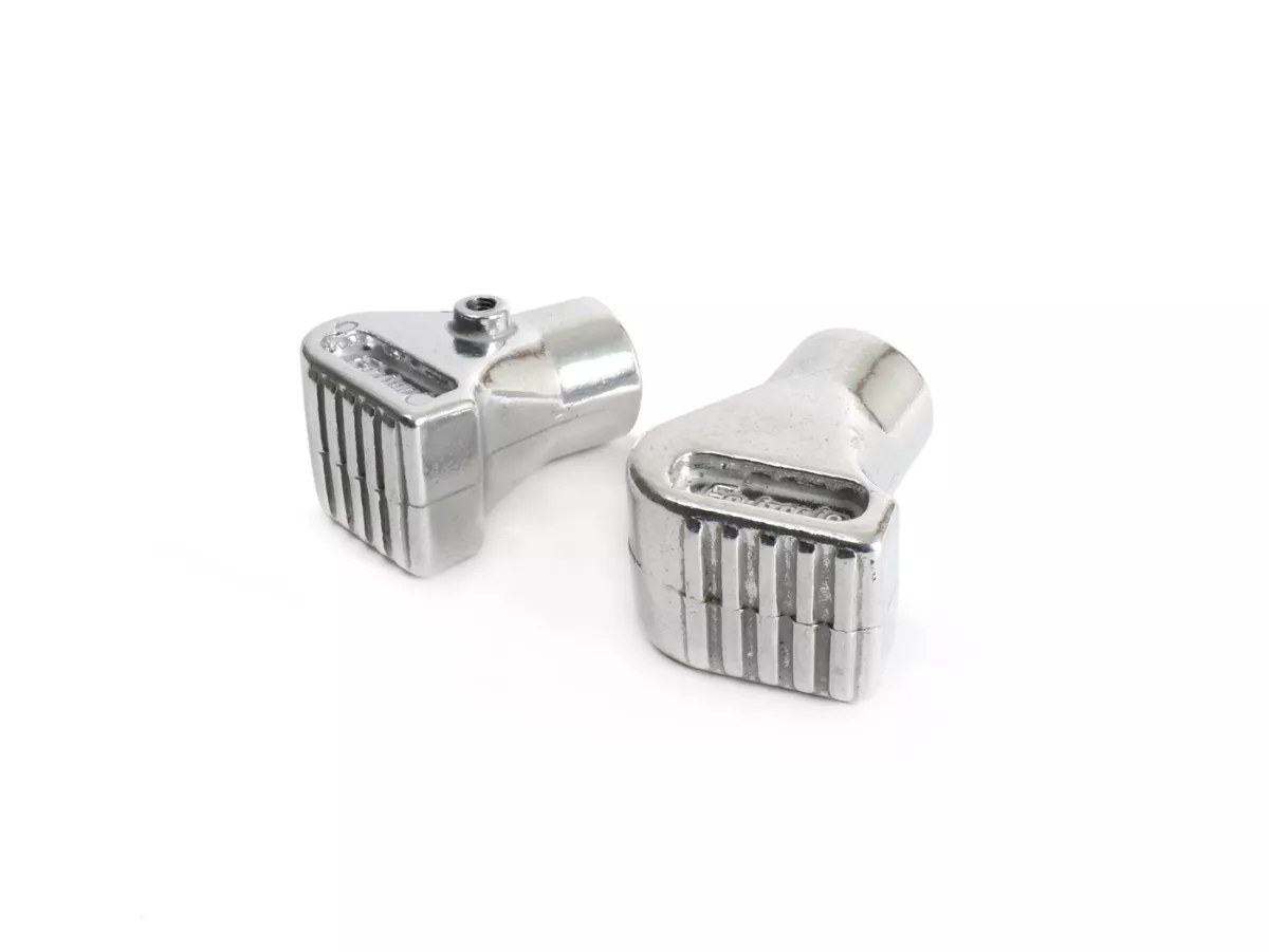 Stand feeds -VESPA Ø= 22mm- Vespa PX, Cosa, T5 125cc, PK S, PK XL - alloy shiny