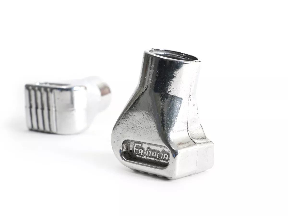 Stand feeds -VESPA Ø= 22mm- Vespa PX, Cosa, T5 125cc, PK S, PK XL - alloy shiny