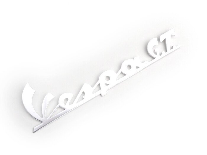 Badge legshield -OEM QUALITY- Vespa GT - Vespa GT125 (since 1966), Vespa GTR125 (since 1969)